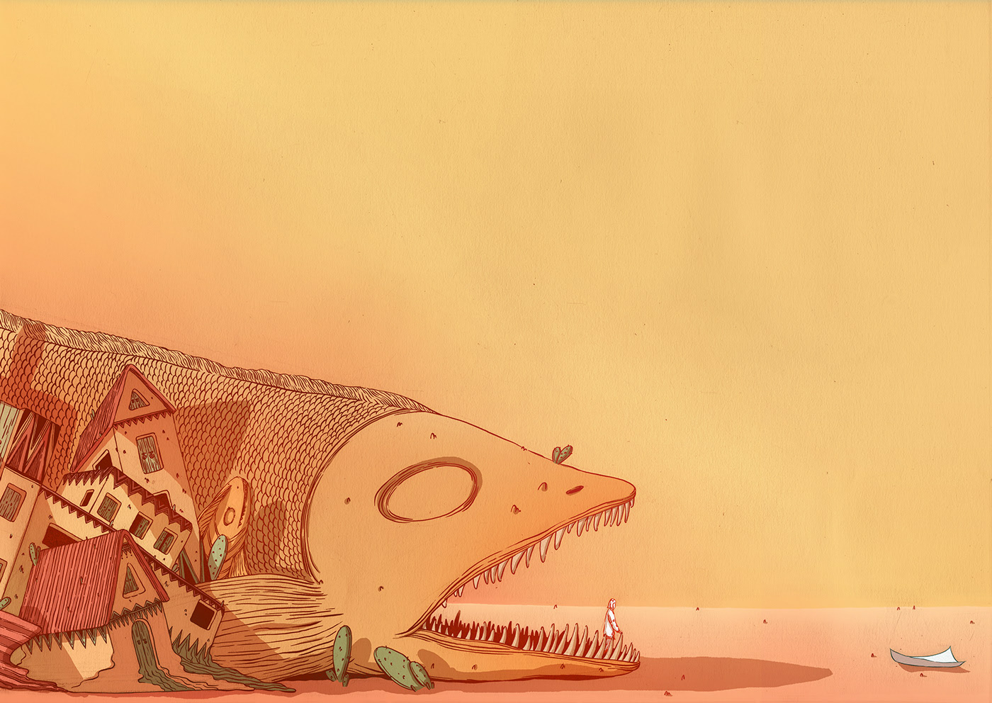 PAPERBOY-This Is a Simple Story-插画