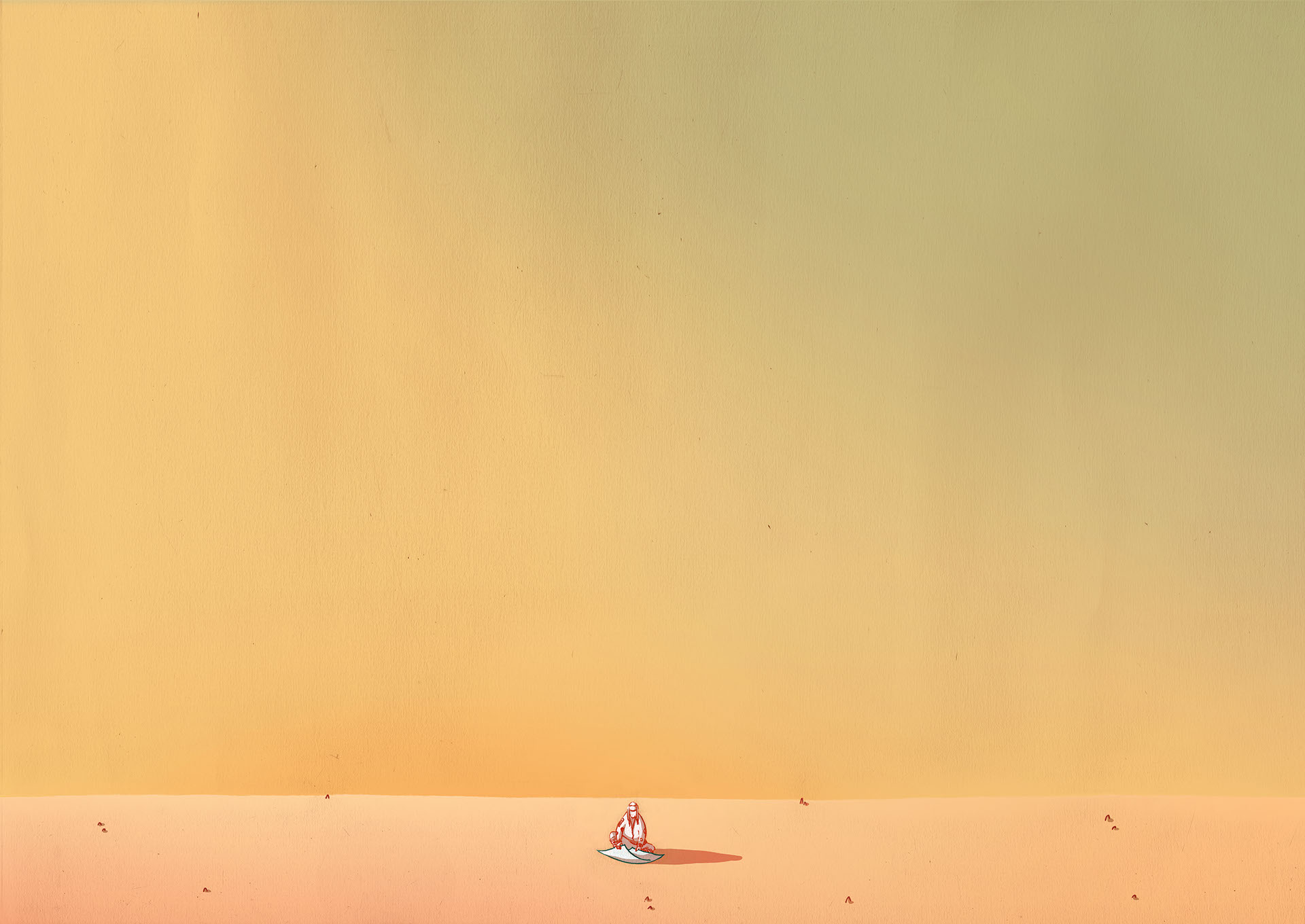 PAPERBOY-This Is a Simple Story-插画