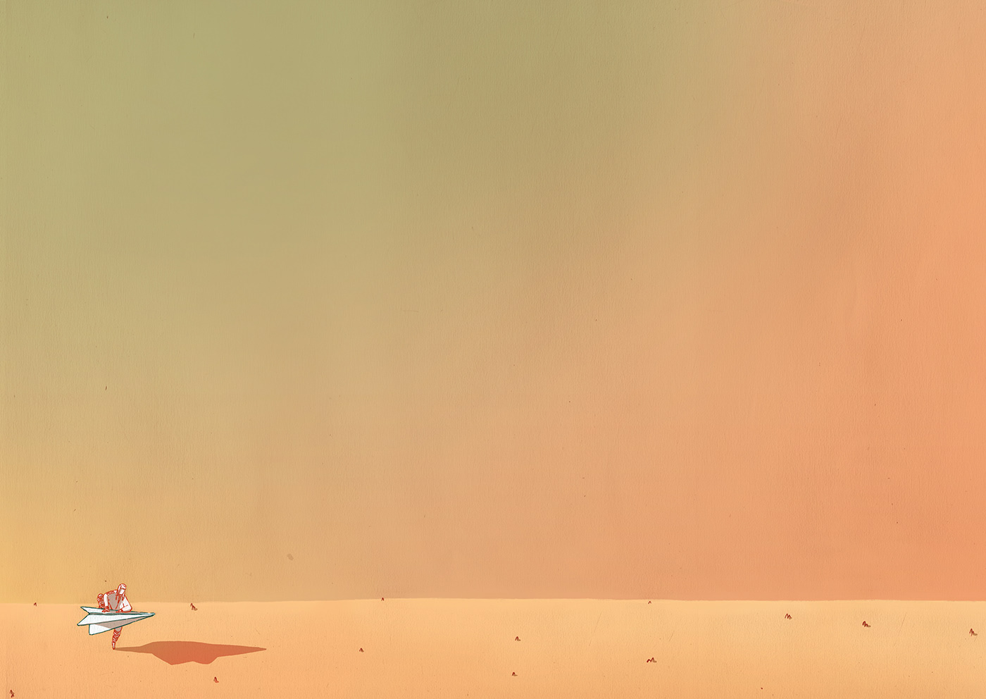 PAPERBOY-This Is a Simple Story-插画