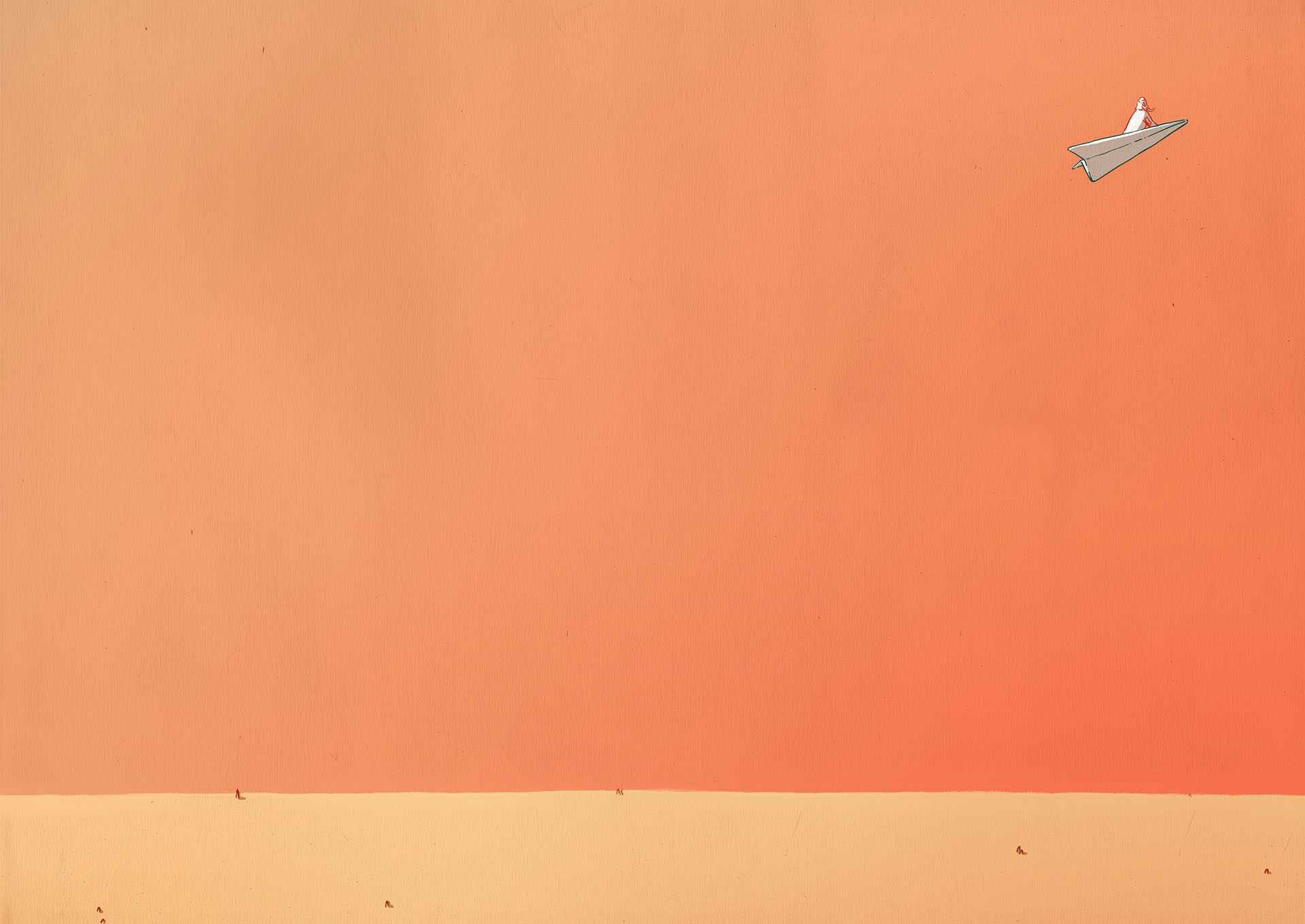 PAPERBOY-This Is a Simple Story-插画