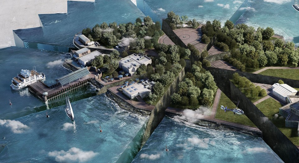 PARCELADO大细节理想台上城3D广告场景设计