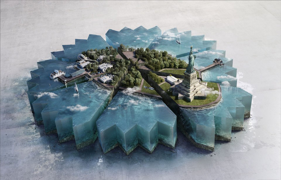 PARCELADO大细节理想台上城3D广告场景设计