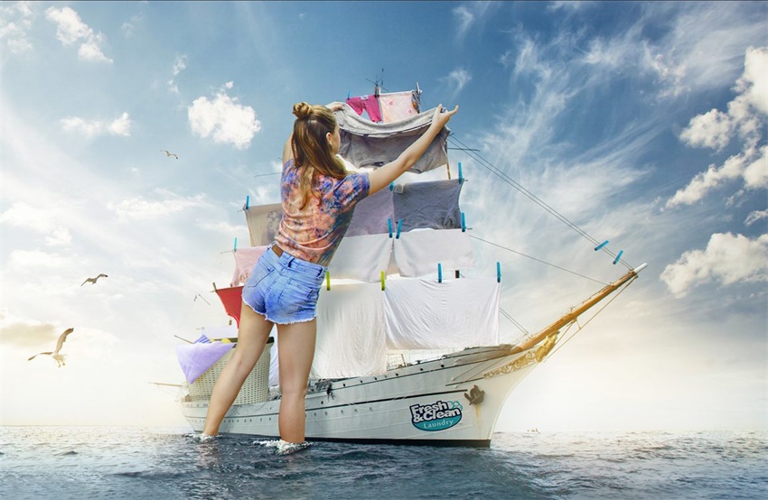 源于生活的简单创意合成作品