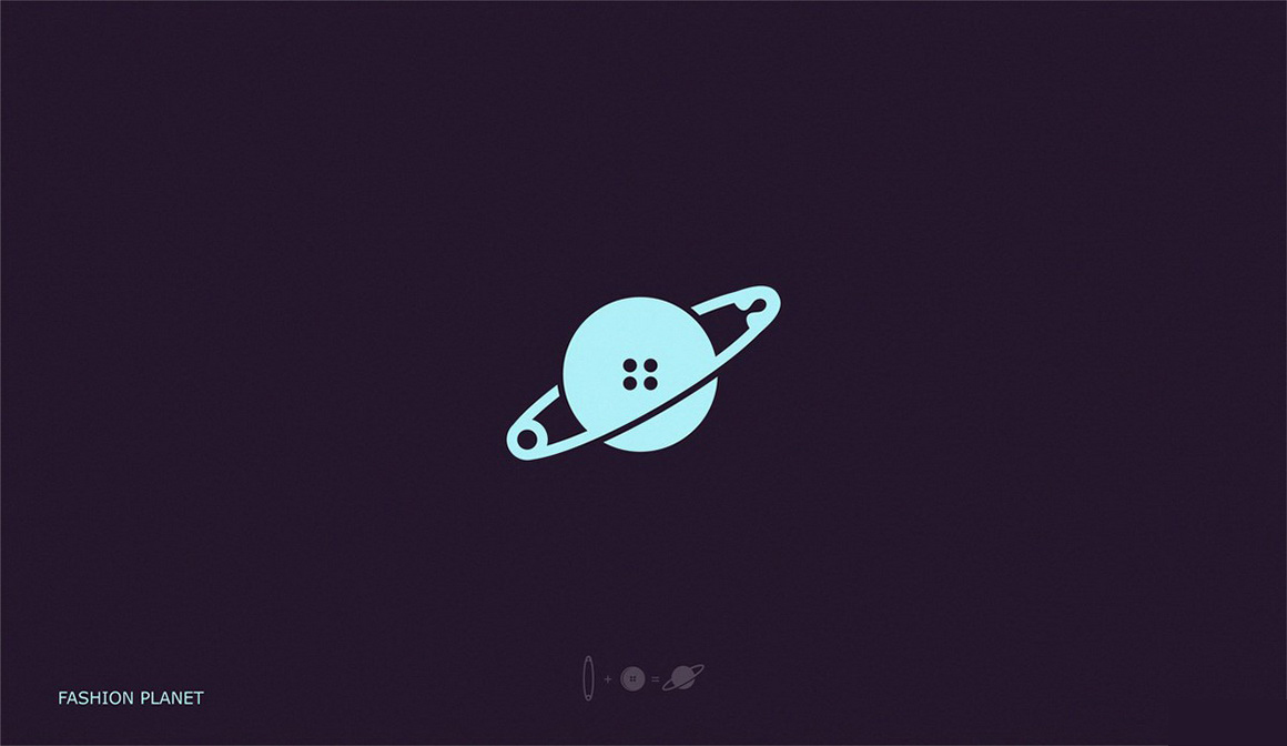 8个实力创造性行星LOGO设计
