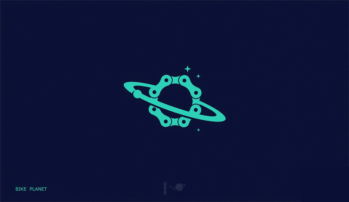 8个实力创造性行星LOGO设计