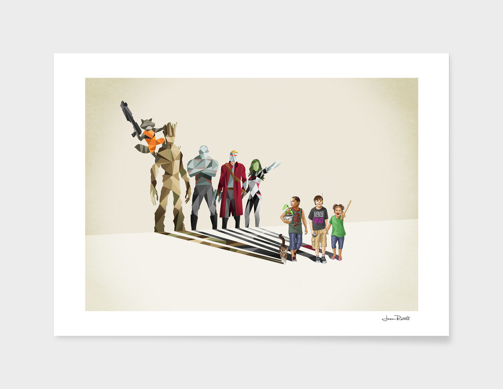 小时候的幻想总那么容易达成一致-你好超人！