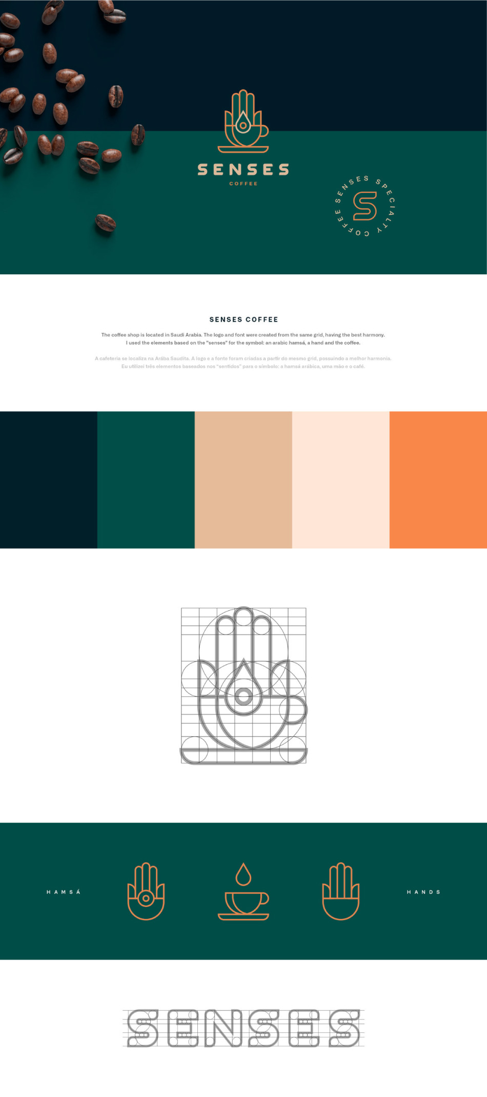 Senses - Coffee咖啡品牌设计&包装