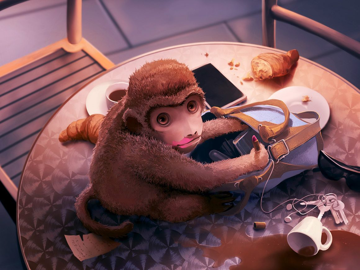 Cyril Rolando插画作品精选-动物