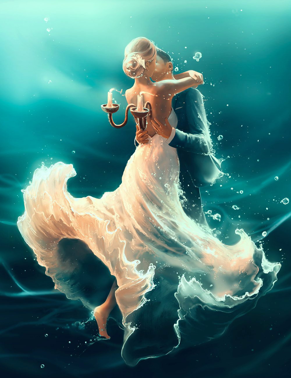 Cyril Rolando插画作品精选-舞蹈