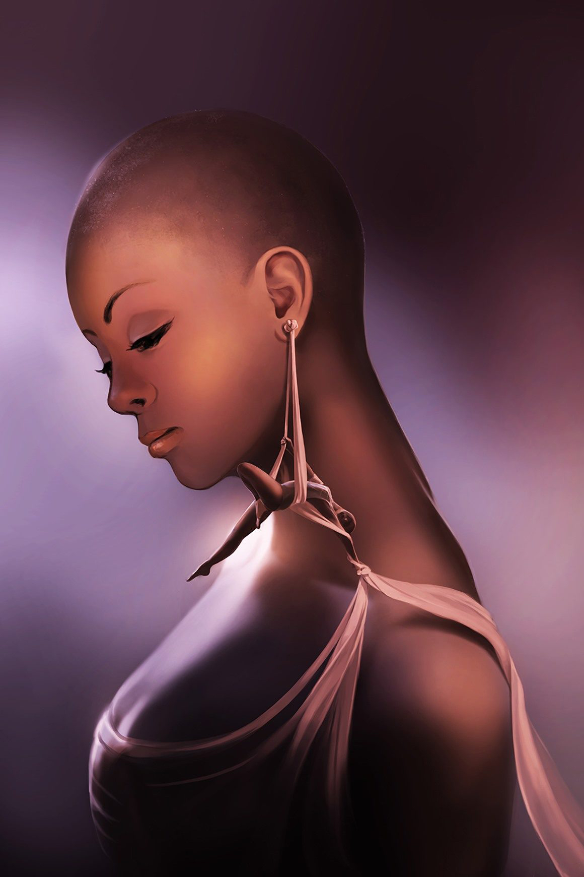 Cyril Rolando插画作品精选-女孩