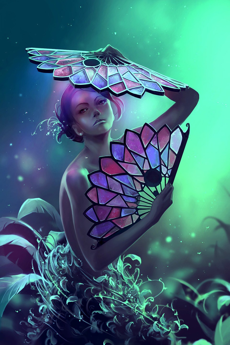 Cyril Rolando插画作品精选-女孩