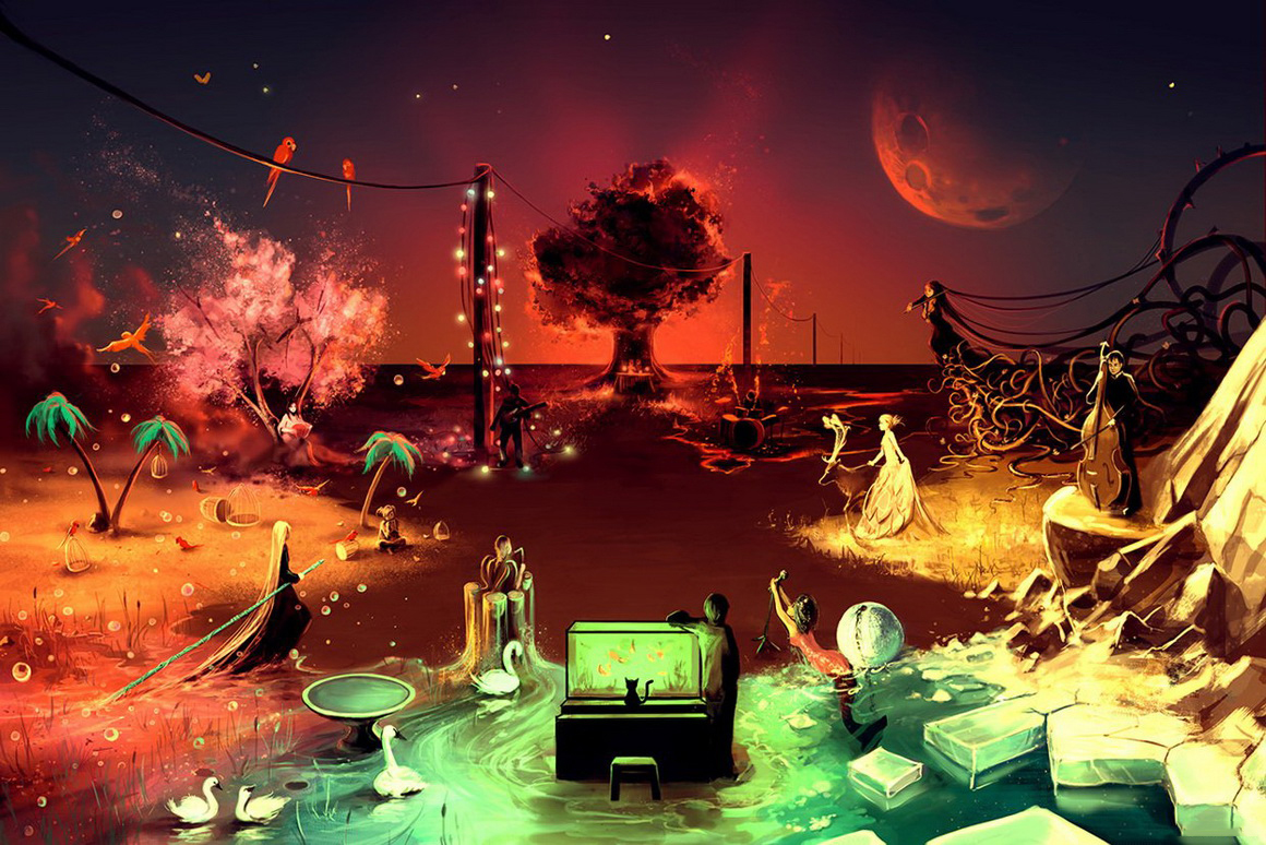 Cyril Rolando插画作品精选-无限