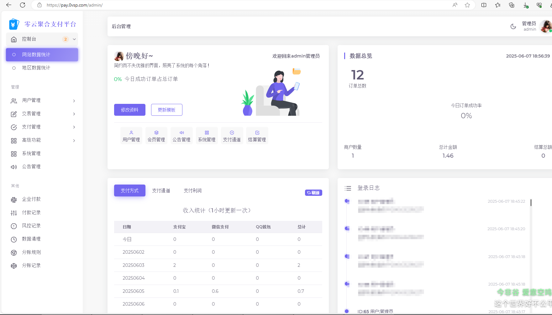 图片[3]-2025最新易支付模板源码 全开源 前台+用户中心+后台三合一-80源码网