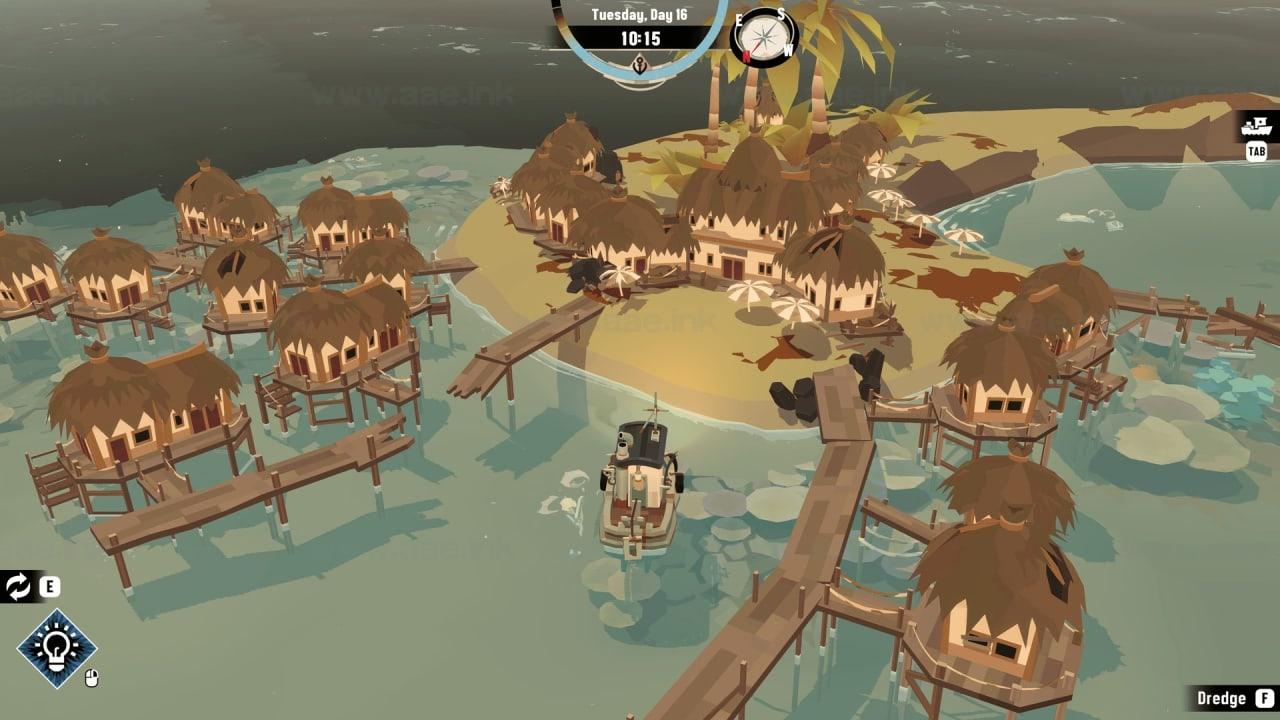 图片[9]_《DREDGE/渔帆暗涌》Steam神话元素单人钓鱼冒险游戏推荐+详细攻略+玩法机制+实用技巧‌_Aae_Source