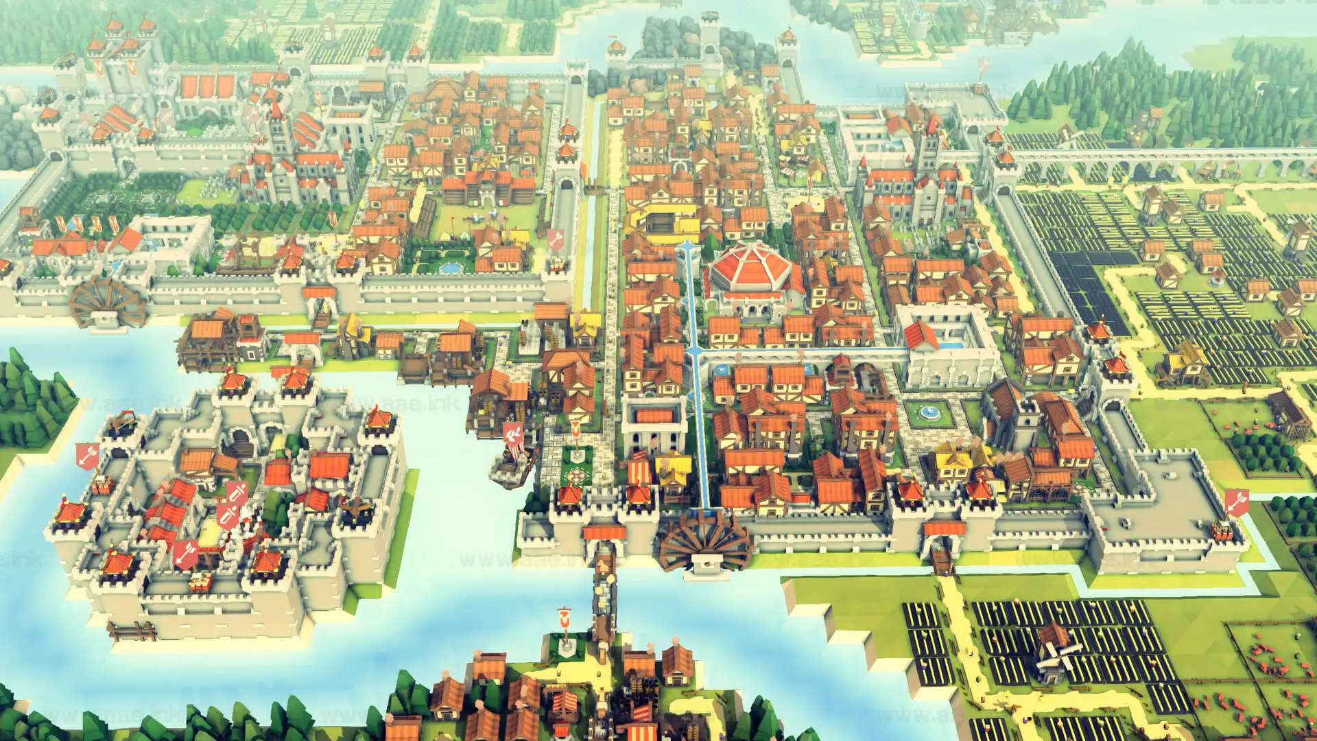 《Kingdoms and Castles/王国与城堡》Steam模拟经营‌与‌策略防御‌元素的中世纪主题游戏推荐+详细攻略+免费下载
