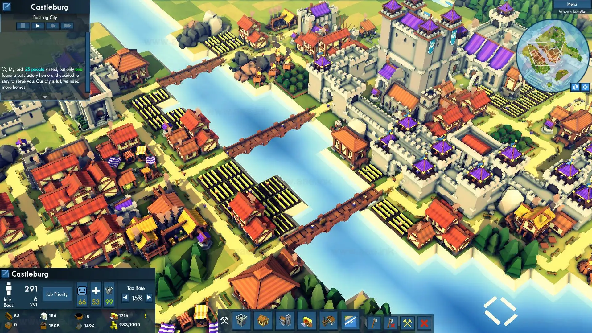 《Kingdoms and Castles/王国与城堡》Steam模拟经营‌与‌策略防御‌元素的中世纪主题游戏推荐+详细攻略+免费下载