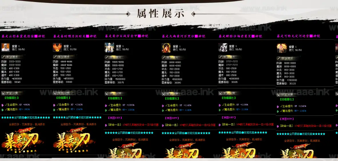图片[7]_《暴走的刀神器迷失单职业版》经典传奇类端游服务端+生肖合成+拾取鉴定+切割倍攻+假人系统+幻化之门+技能打造_Aae_Source