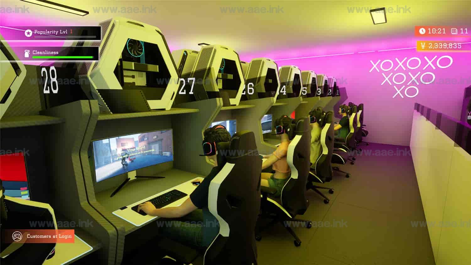 【单机一键端】模拟经营类游戏咖啡馆模拟/Gaming Cafe Simulator_Aae_Source