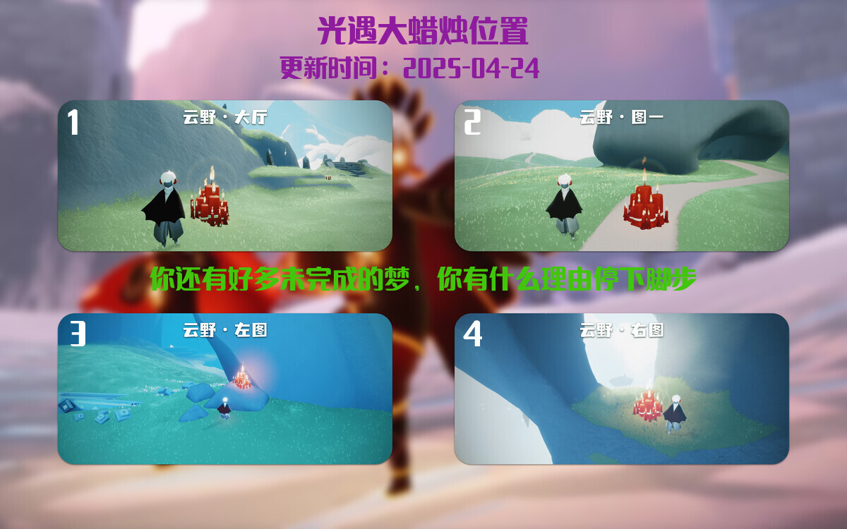 大蜡烛汇总图