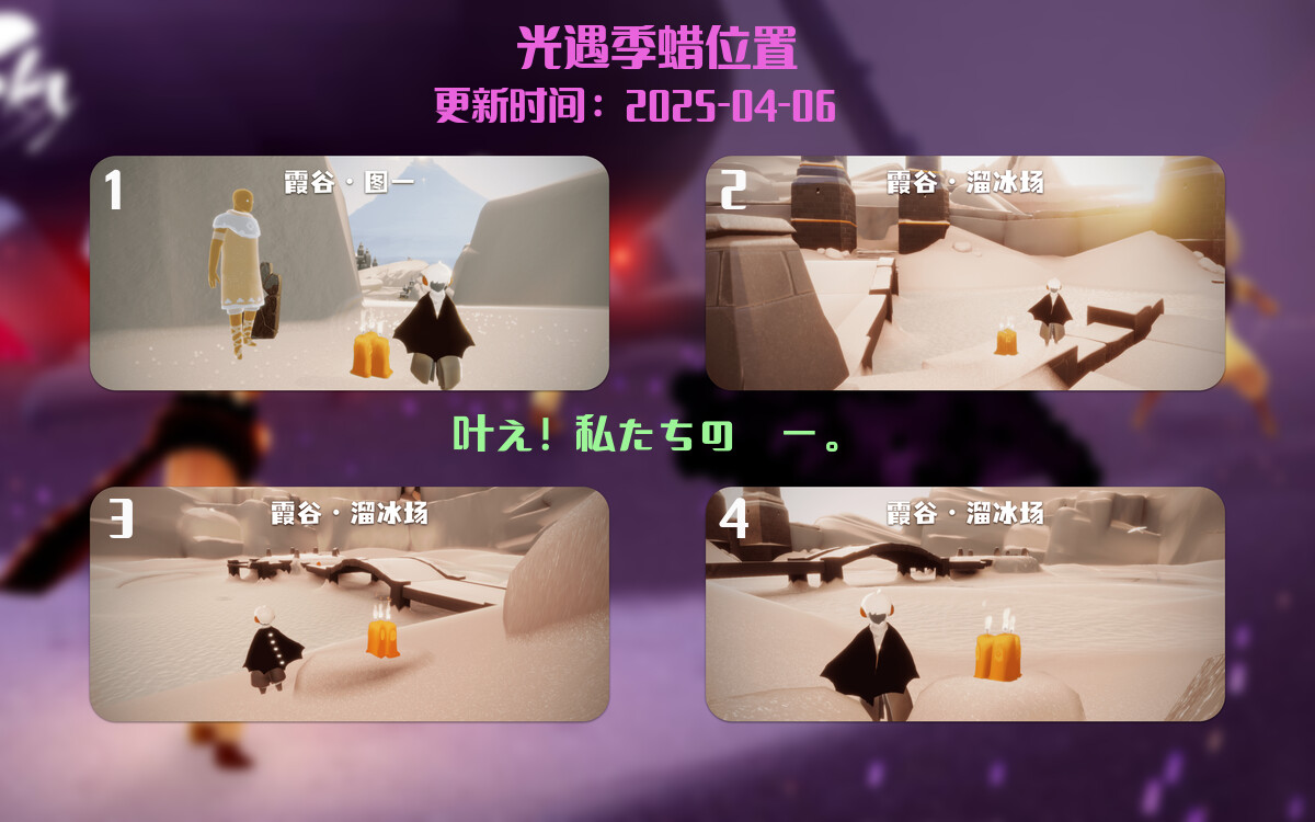 季节蜡烛汇总图