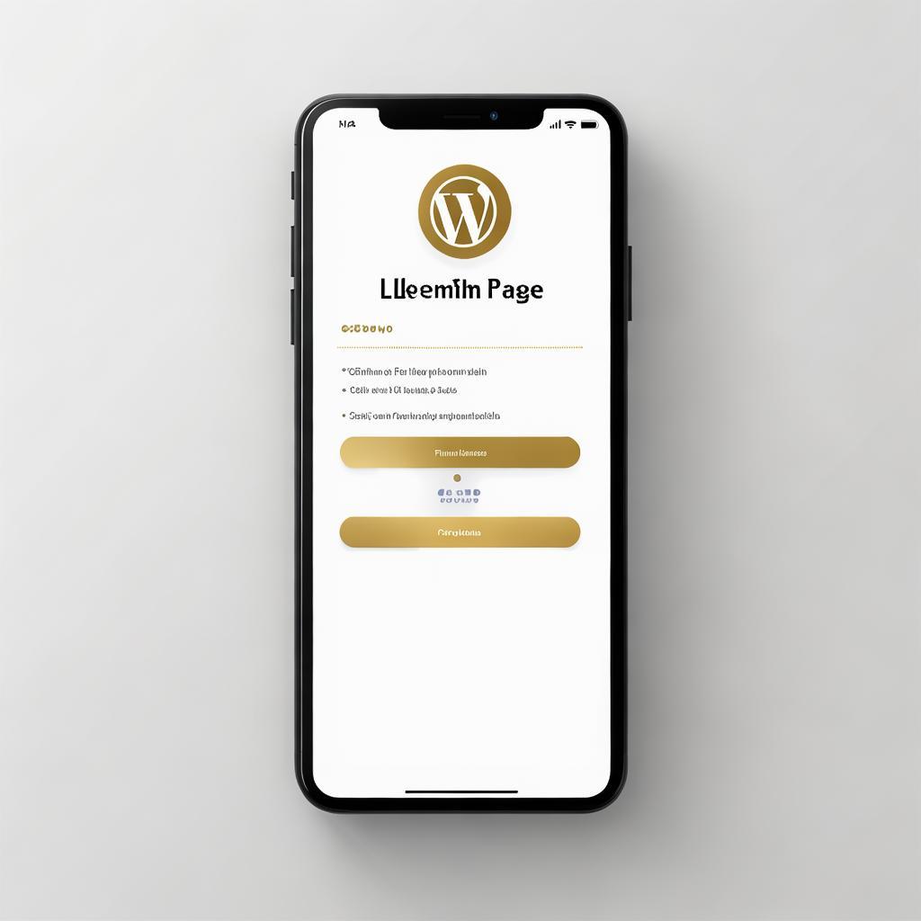 WordPress登录页面设计：打造高效美观的用户入口-倾慕云小窝