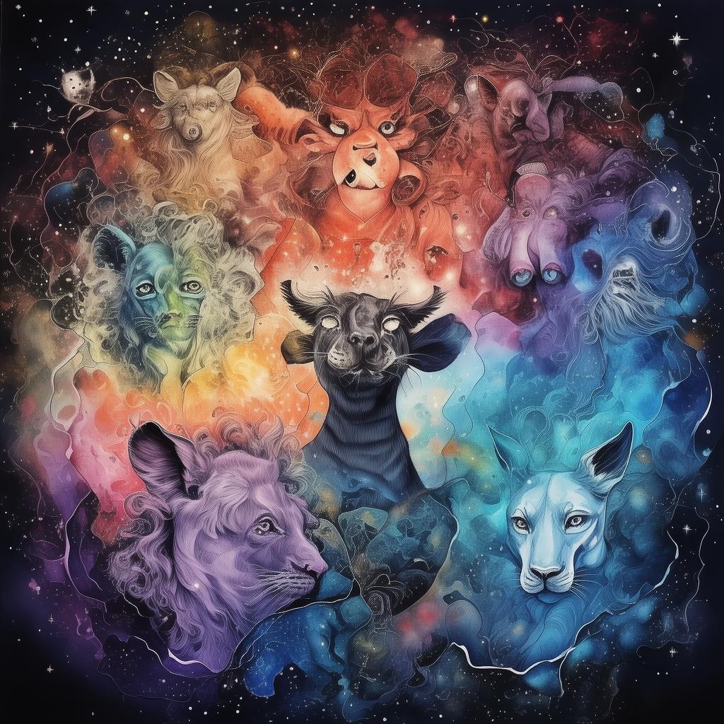 星座绘画风格推荐：打造独特的星座艺术作品-倾慕云小窝