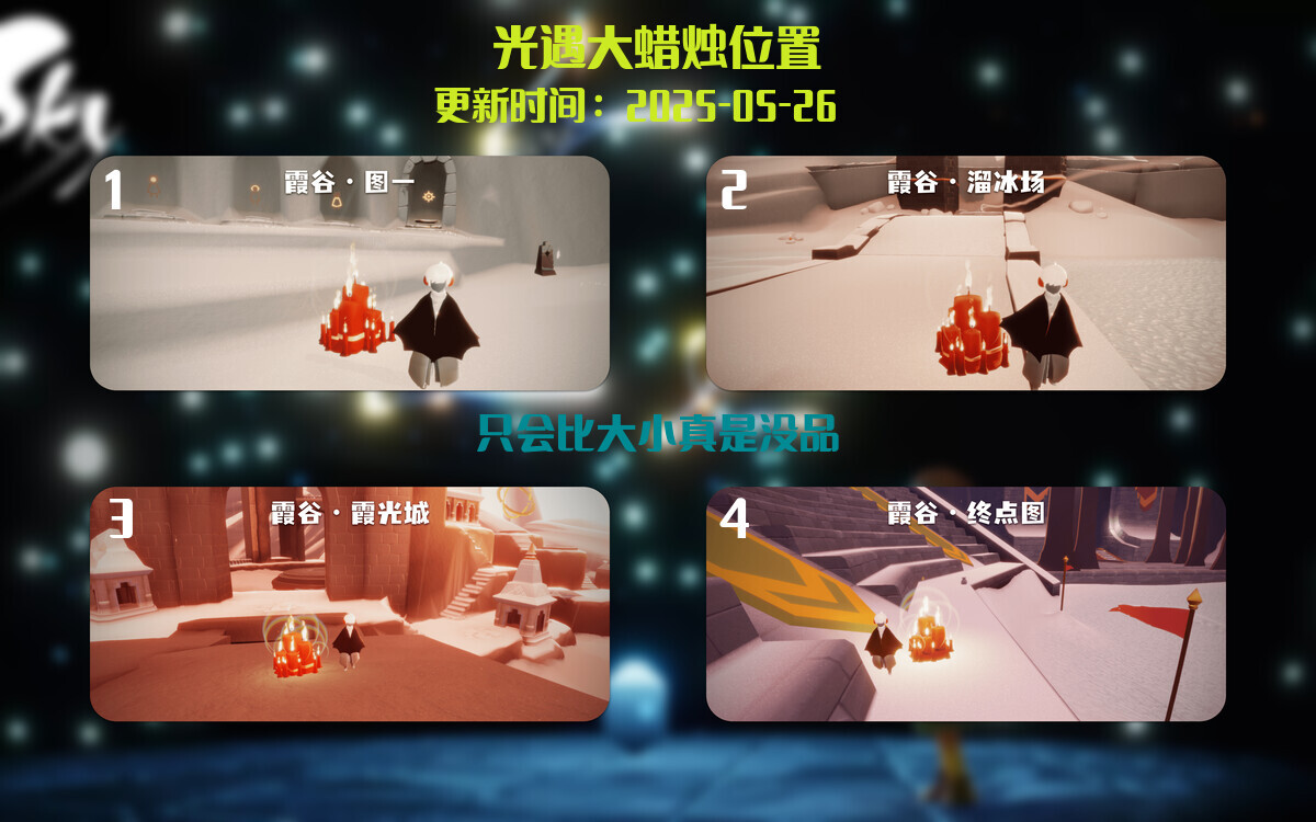大蜡烛汇总图