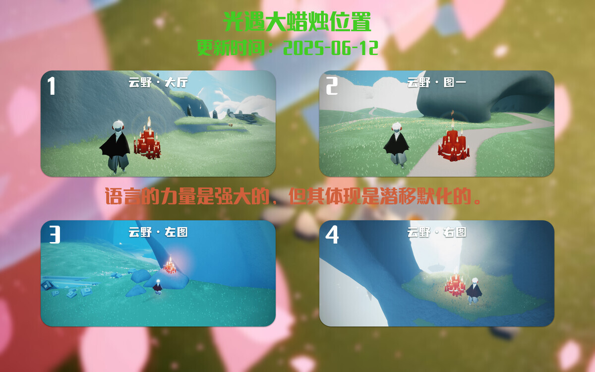 大蜡烛汇总图