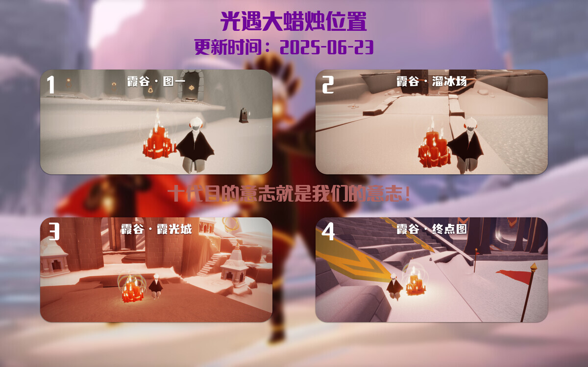 大蜡烛汇总图