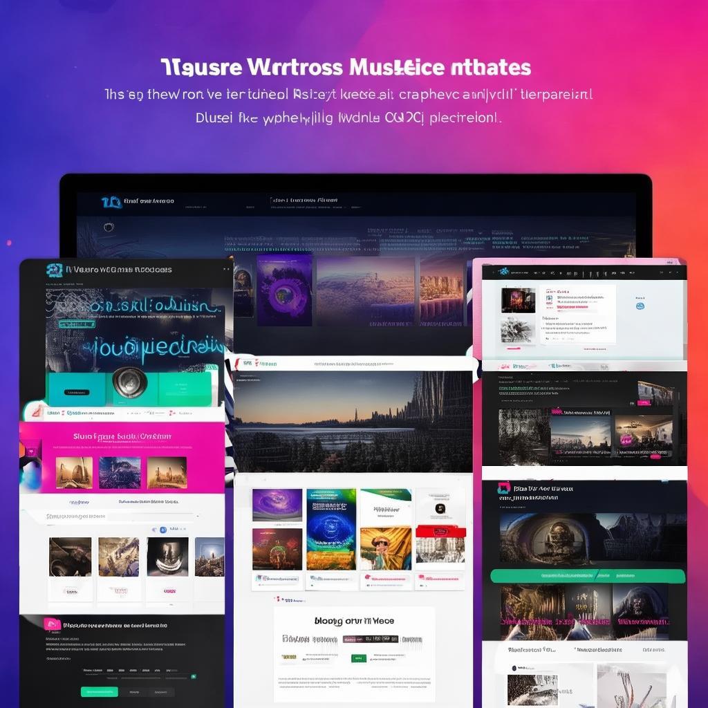 打造完美音乐网站：精选Wordpress主题推荐-倾慕云小窝