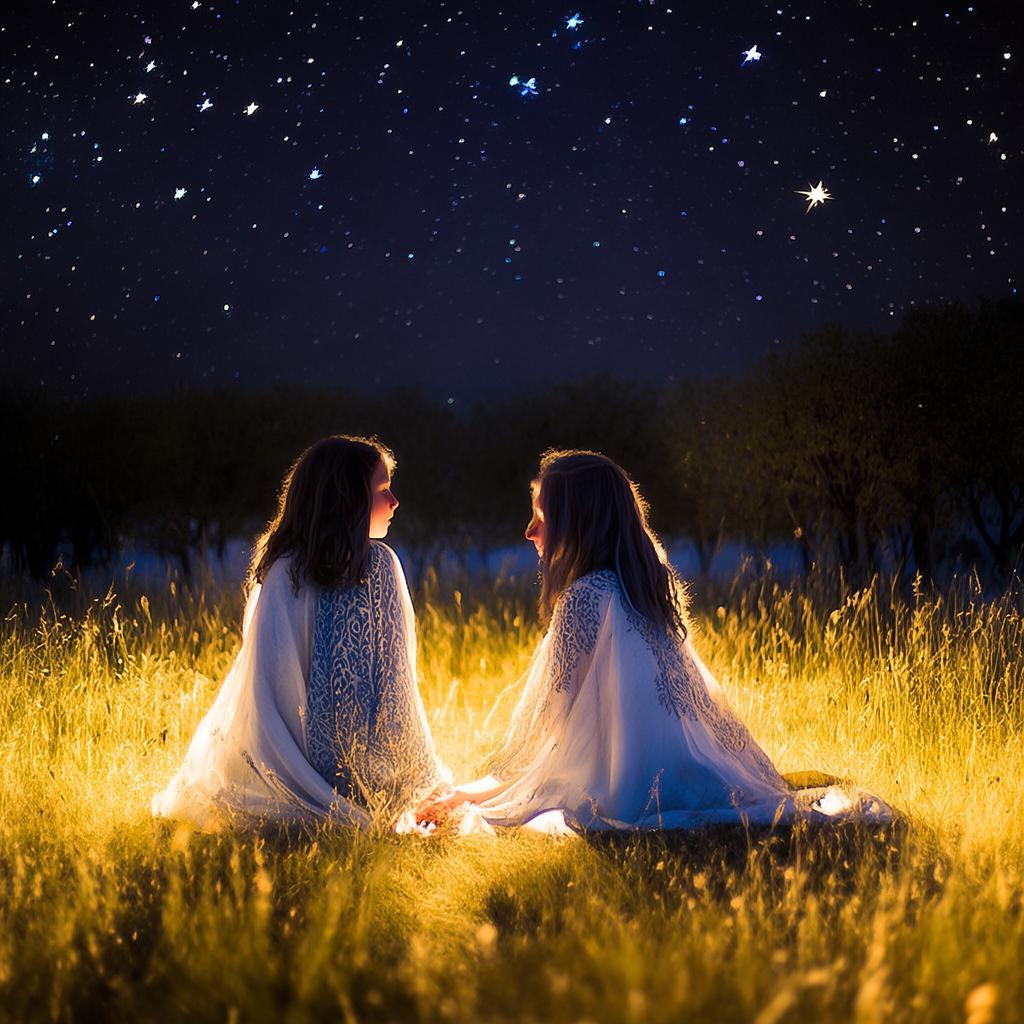 光遇原创小故事：星辰之下的温暖相遇-倾慕云小窝