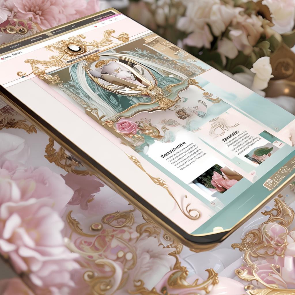 洛可可风格Wordpress主题：为您的网站注入优雅与奢华-倾慕云小窝