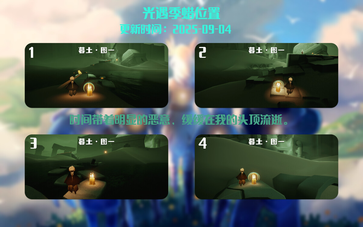 季节蜡烛汇总图