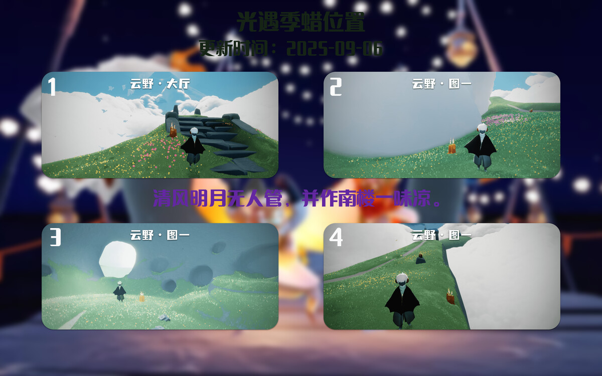 季节蜡烛汇总图