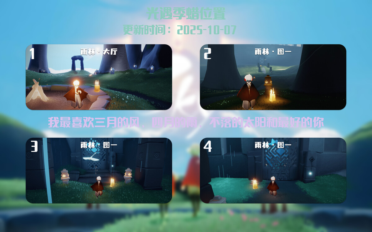 季节蜡烛汇总图