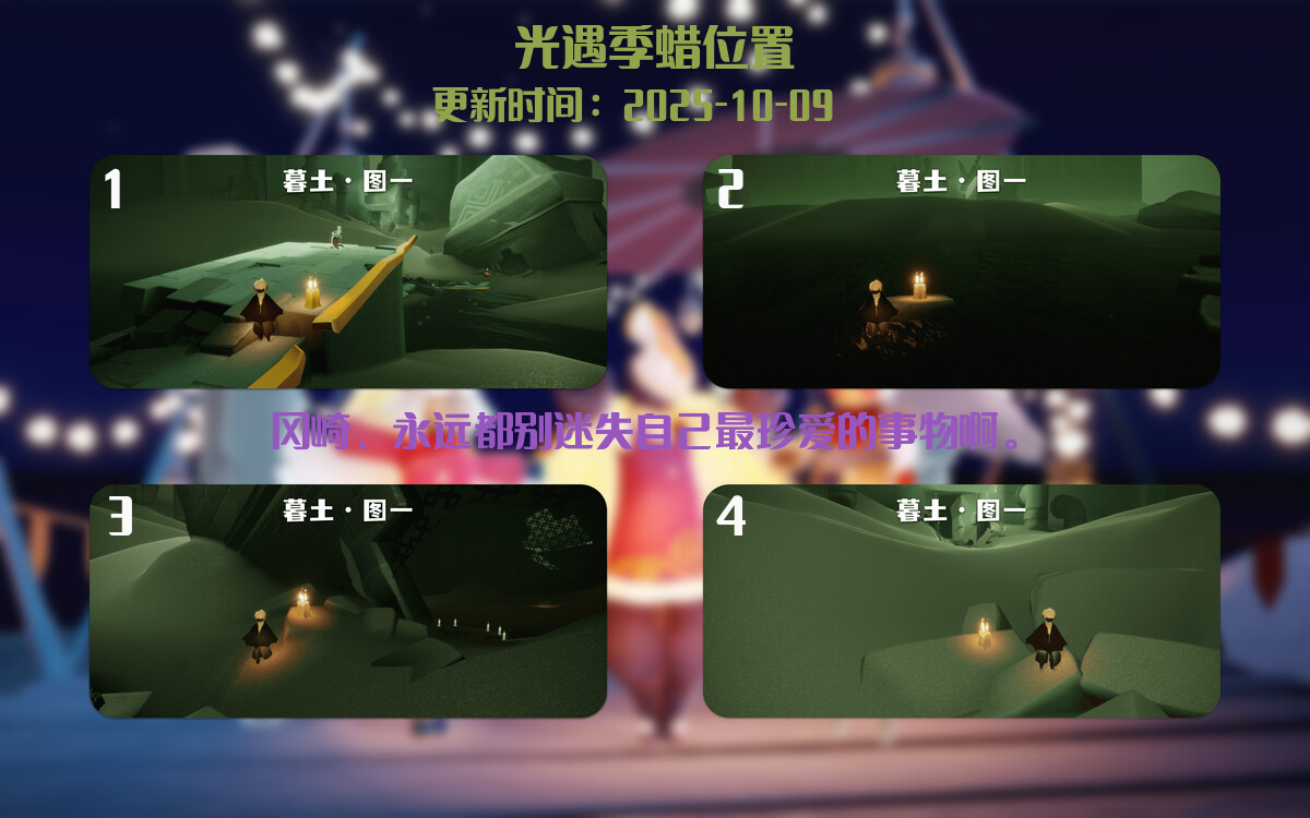 季节蜡烛汇总图