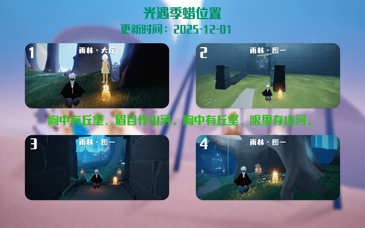 季节蜡烛汇总图