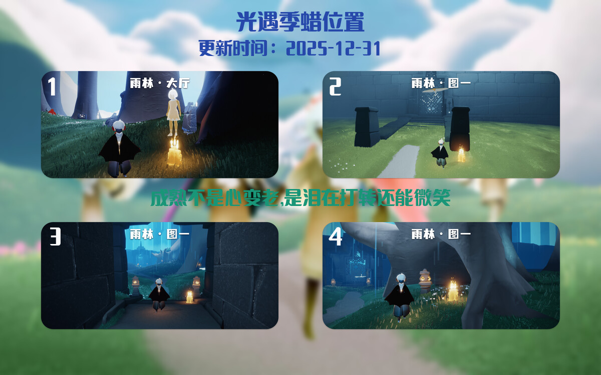 季节蜡烛汇总图