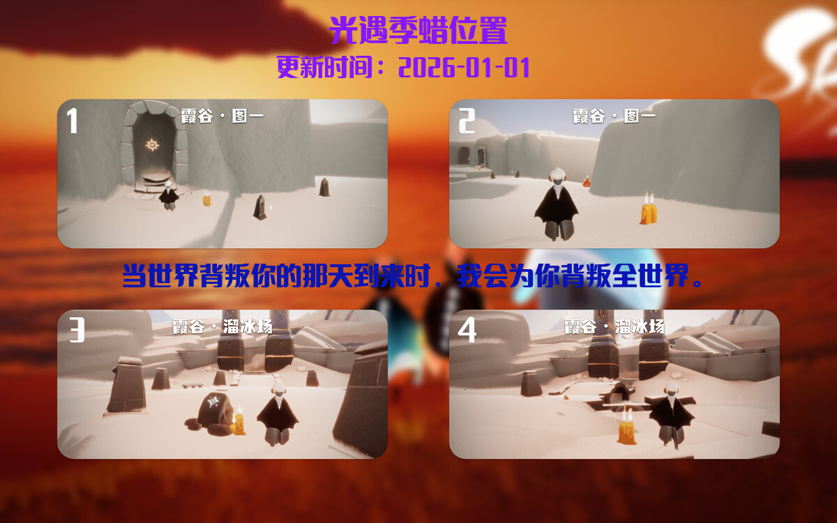 季节蜡烛汇总图