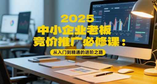 2025中小企业老板竞价推广必修课：从入门到精通的进阶之路-倾慕云小窝
