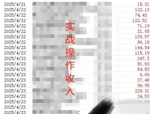 被动收入实操3.0项目，每天收益6张+以上，能长期操作-倾慕云小窝