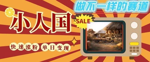 DeepSeek+绘图+视频制作小人国微观视频，小白轻轻松松上手，条条爆款，条条变现，单日就能收益-倾慕云小窝