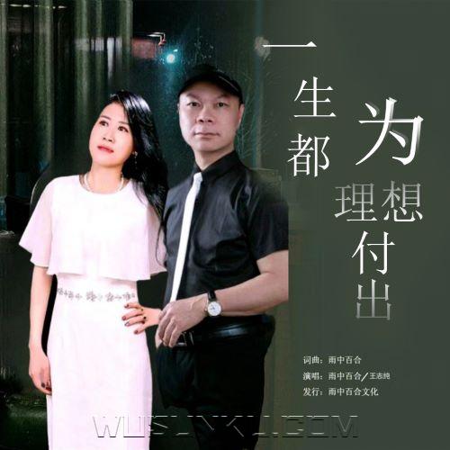 雨中百合、王志纯《一生都为理想付出(对唱版)》[无损flac|320K高品质MP3]网盘下载
