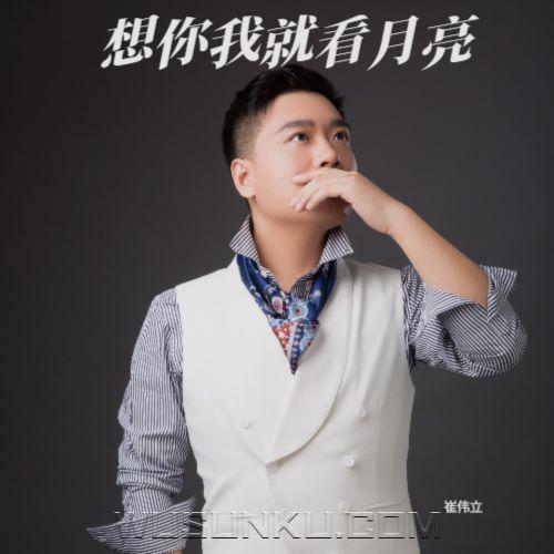 崔伟立《想你我就看月亮》[无损flac|320K高品质MP3]网盘下载