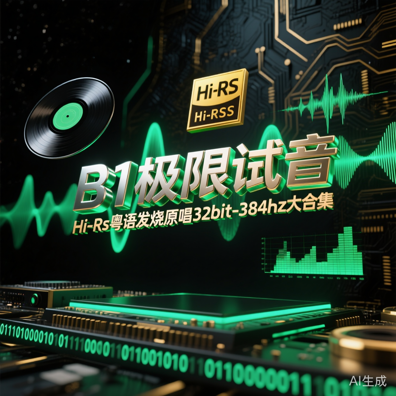 B1极限试音Hi-Res粤语发烧原唱32bit-384kHz大合集