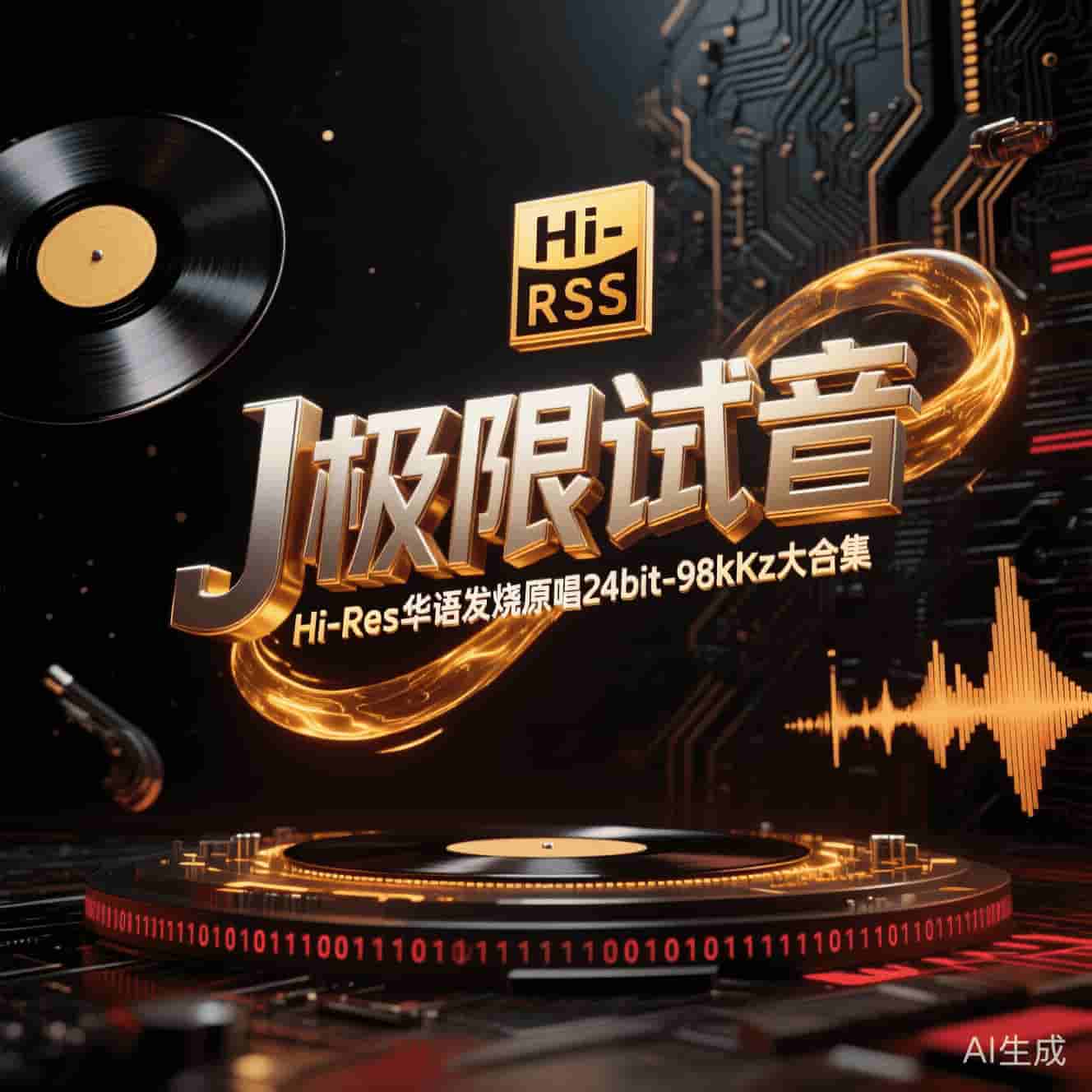 J极限试音Hi-Res华语发烧原唱24bit-96kHz大合集