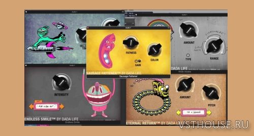 Dada Life – Secret Sauce + Endless Smile + Sausage Fattener VST, VST3 x86 x64 [17.03.2025]调音师资源网-混音-效果器-编曲-效果器-音源-宿主-采样AudioXu资源网