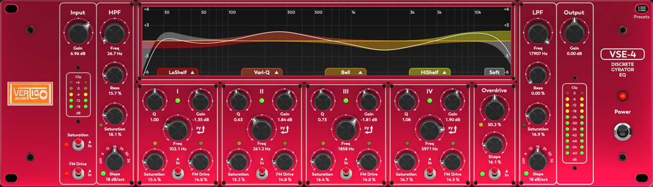 母带多段均衡效果器 | Vertigo Sound VSE-4 v1.0.230 WIN&MAC调音师资源网-混音-效果器-编曲-效果器-音源-宿主-采样AudioXu资源网