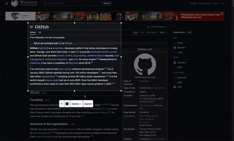ScrollSnap 是一款开源的 macOS 应用，旨在捕捉滚动屏幕截图，并提供可自定义的选择区域和菜单界面-SDModel