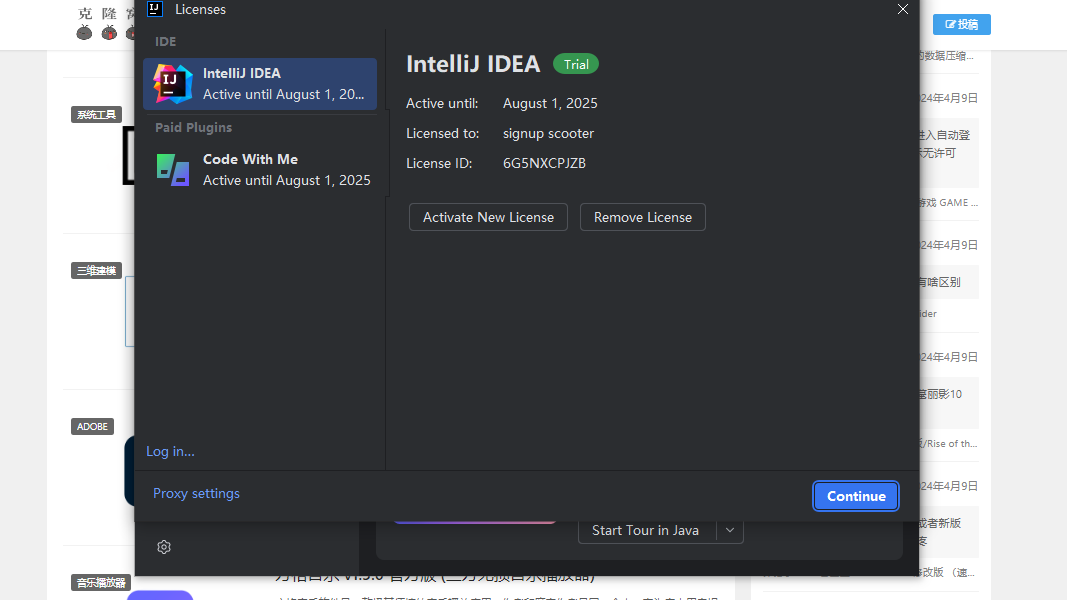 JetBrains IntelliJ IDEA v2024.1 激活版 (Java集成开发IDE)